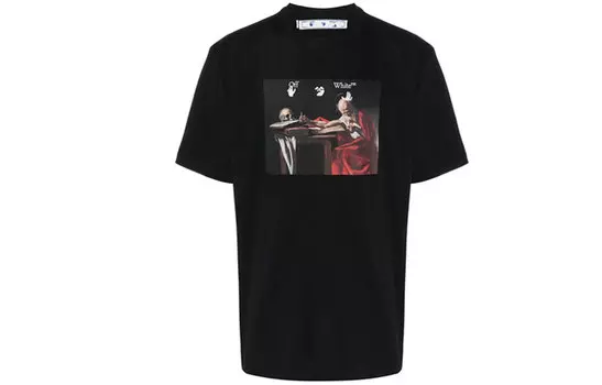 Мужская футболка Off-White, черный