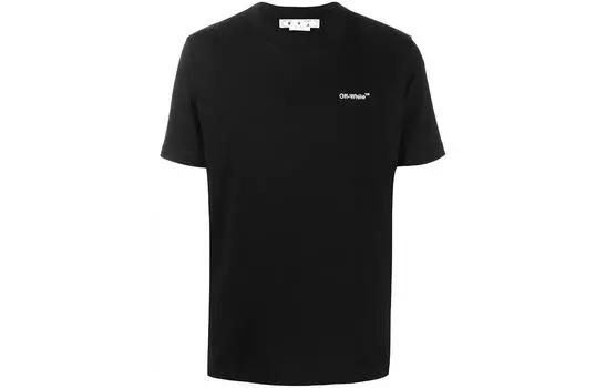 OFF-WHITE Мужская футболка, Черный