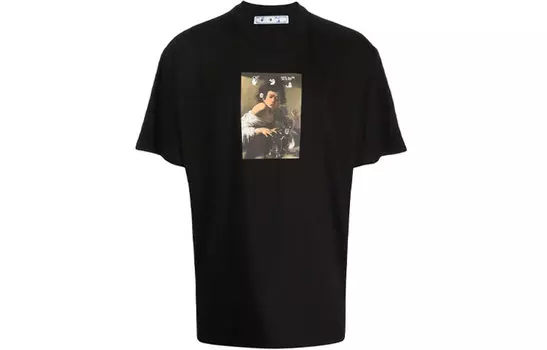 Футболка мужская Off-White Caravaggio Boy, черный