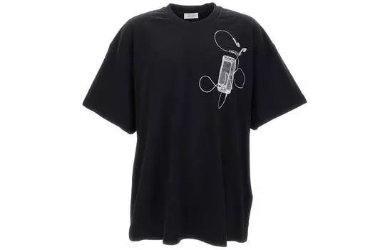 Футболка мужская Off-White, черный / серый