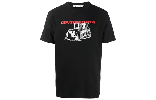 Футболка мужская Off-White Dematerialization, черный