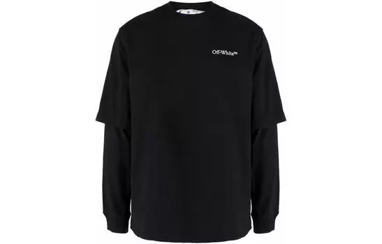 OFF-WHITE Мужская футболка, цвет Black