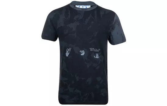 OFF-WHITE Мужская футболка, цвет Black