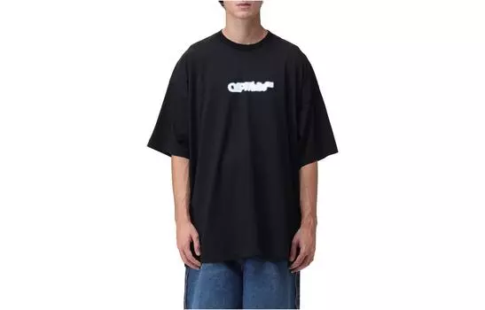 OFF-WHITE Мужская футболка, цвет Black