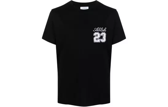 OFF-WHITE Мужская футболка, цвет Black