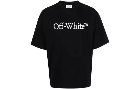 OFF-WHITE Мужская футболка, цвет Black