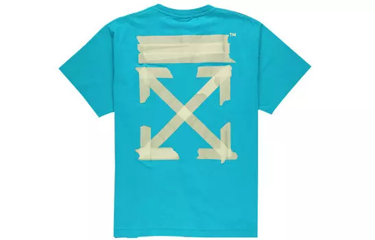 Футболка мужская Off-White Arrow Logo Print, синий