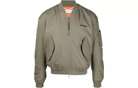 OFF-WHITE Мужская куртка, цвет Army Green