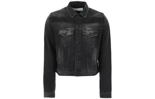 Куртка мужская Off-White джинсовая, черный