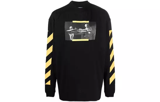 Off-White Мужская толстовка, черный