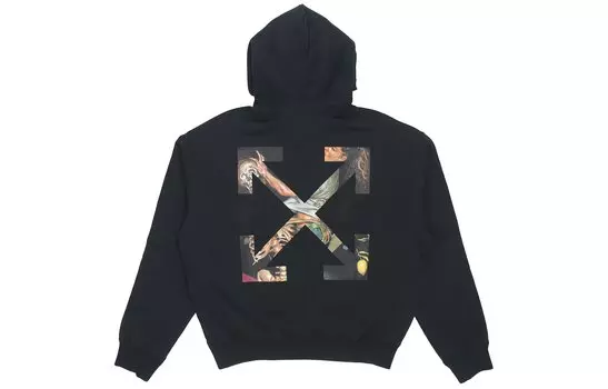 Мужская толстовка Off-White, черный