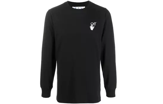 OFF-WHITE Мужская толстовка, цвет Black