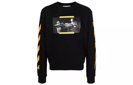 Толстовка мужская Off-White Writing Print, черный