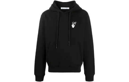 OFF-WHITE Мужская толстовка, цвет Black