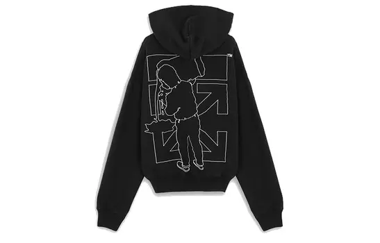 Толстовка мужская Off-White Barrel Worker, черный