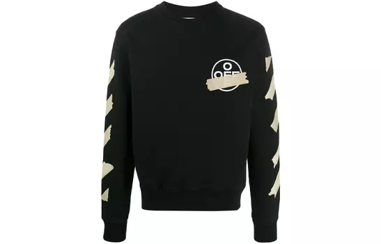 Толстовка мужская Off-White Tape Diag Arrows, черный