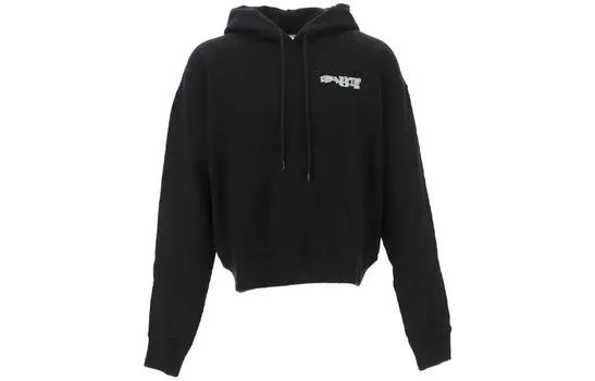 OFF-WHITE Мужская толстовка, цвет Black