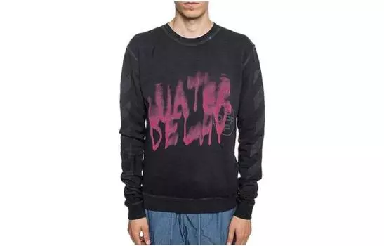 OFF-WHITE Мужская толстовка, цвет Black
