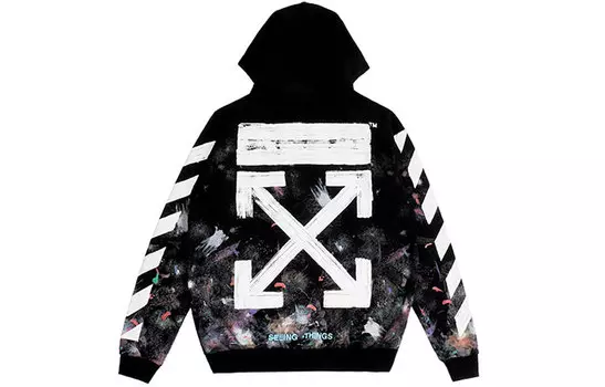 Толстовка мужская Off-White Galaxy Brushed, черный