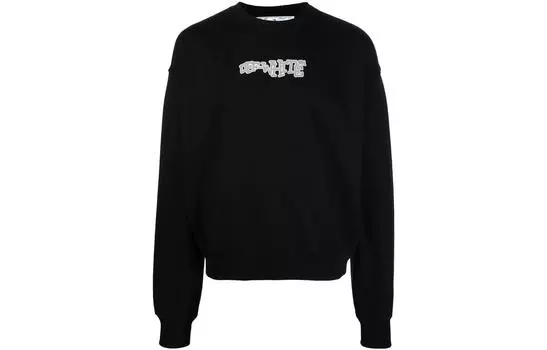 Толстовка мужская Off-White Crew Neck, черный