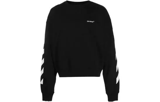 Толстовка мужская Off-White Diagonal Helvetica, черный