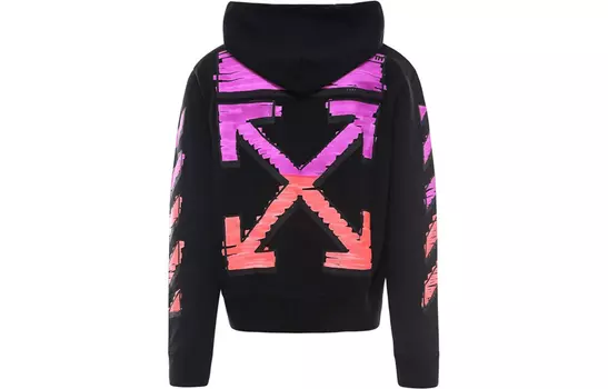 OFF-WHITE Мужская толстовка, цвет Black