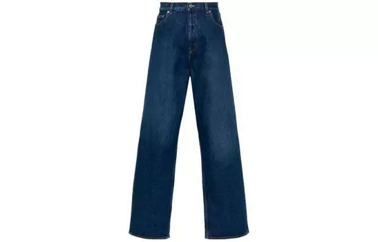 OFF-WHITE Мужские джинсы, цвет Blue