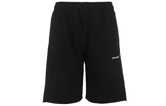 OFF-WHITE Мужские повседневные шорты, цвет Black
