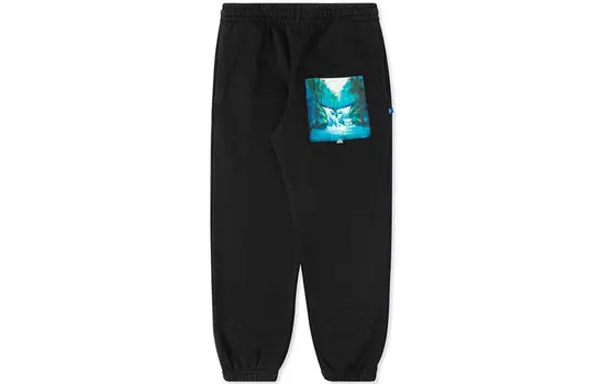 OFF-WHITE Мужские трикотажные спортивные штаны, цвет Black