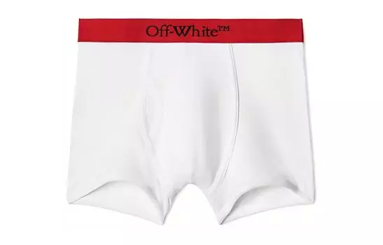 OFF-WHITE Мужские трусы, цвет 1PC (White)