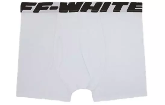 OFF-WHITE Мужские трусы, цвет 3 Pack (White)