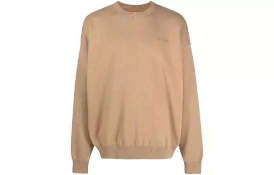 OFF-WHITE Мужской свитер, цвет CamelBrown
