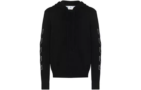 Свитер мужской Off-White Diag Outline, черный