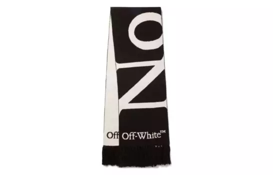 OFF-WHITE Мужской вязаный шарф