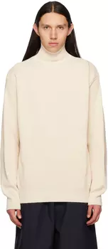 Off-White непринужденная водолазка Jil Sander