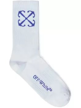 Off-White носки Arrows, белый