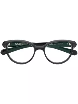 Off-White очки Optical Style 26 в оправе 'кошачий глаз', черный