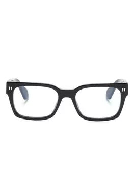 Off-White очки Optical Style 53 в прямоугольной оправе, черный
