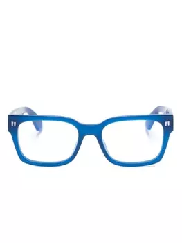 Off-White очки Optical Style 53 в прямоугольной оправе, синий