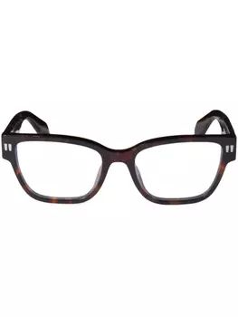 Off-White очки Optical Style 56, коричневый