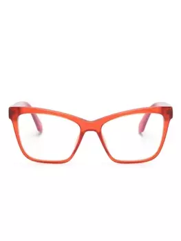 Off-White очки Optical Style 67 в оправе 'бабочка', красный
