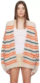 Off-White & Orange Кардиган Dana Isabel Marant Etoile