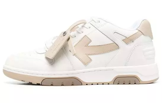 OFF-WHITE Out Of Office ООО Low Tops White Sand