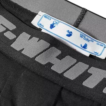 Off-White OW Race Боксерские трусы, черный