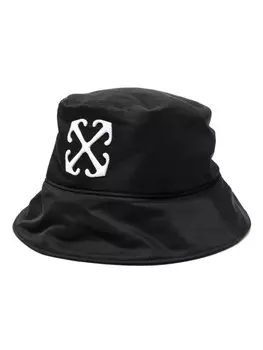 Off-White панама с вышитым логотипом