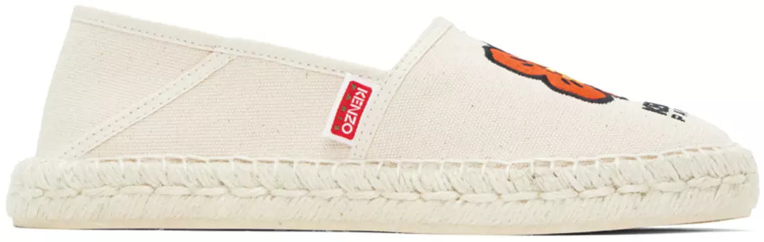 Off-White Paris Эспадрильи с цветочным узором боке Kenzo