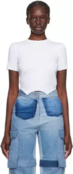 Off-White перевернутая футболка SRVC