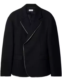 Off-White пиджак из вирджинской шерсти, черный