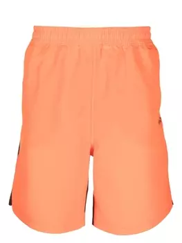 Off-White плавки-шорты Surfer с полосками Diag, оранжевый