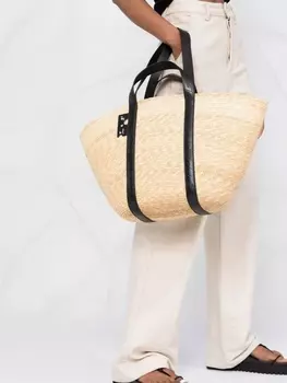 Off-White пляжная сумка, серый